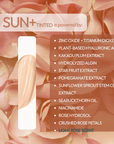 SUN+ Tinted • Vitamin-C Mineral Moisturiser SPF 50+PA+++