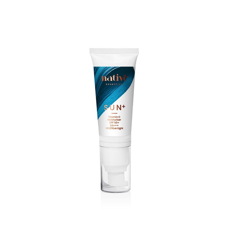 Native Essentials SUN+ • Vitamin-C Moisturiser SPF 50+PA+++ sunscreen 30 ml | 1.01 fl oz