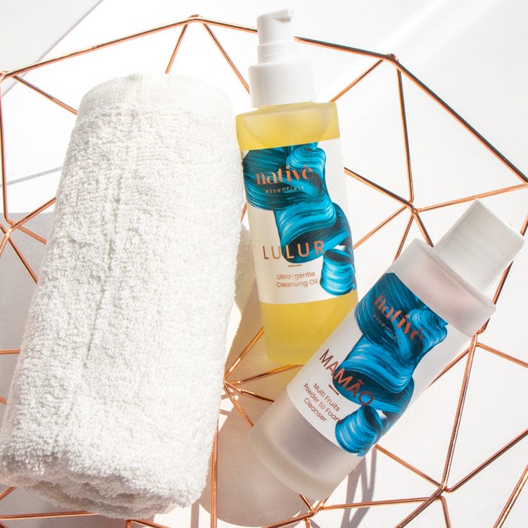 Double Cleansing Set - Cleansing Oil and Cleansing Powder | Native