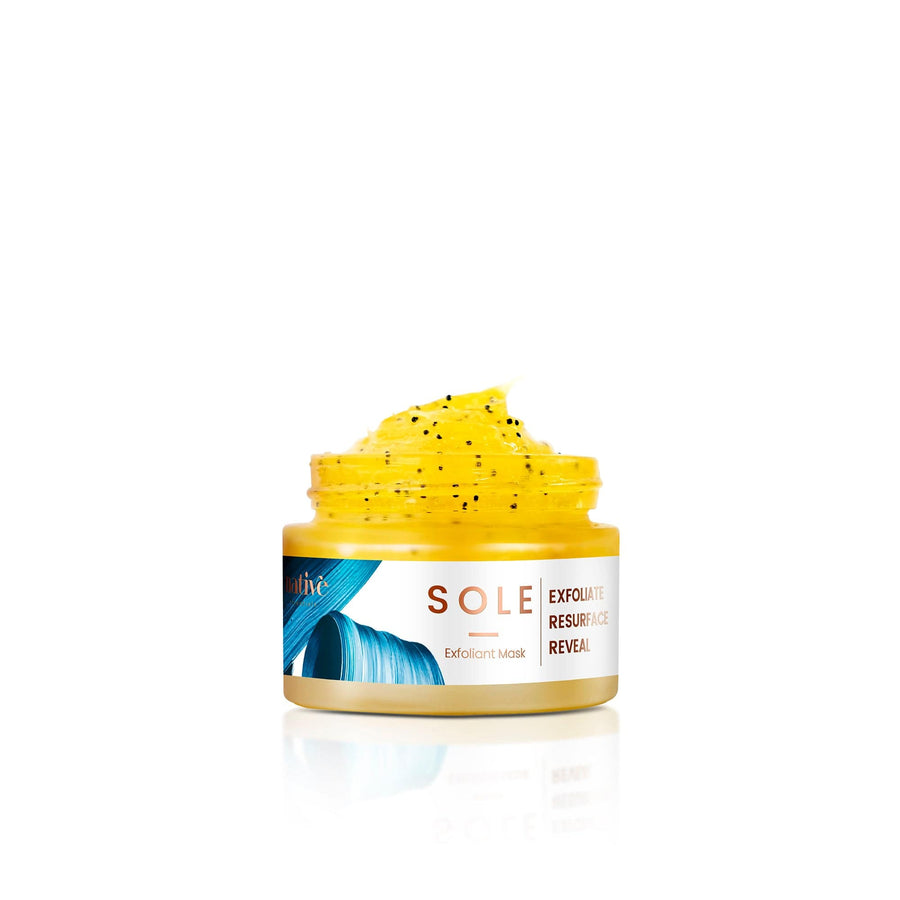 Native Essentials SOLE • Exfoliant Gel to Milk Mask Exfoliant Mask 30 ml | 1.05 oz