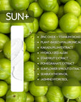 SUN+ key ingredients