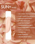 SUN+ Tinted key ingredients
