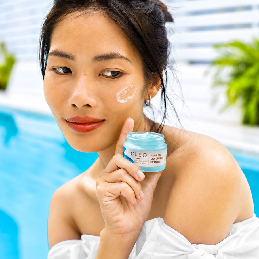 CLEO Lotus Recovery Sleeping Mask with Peptides | Native