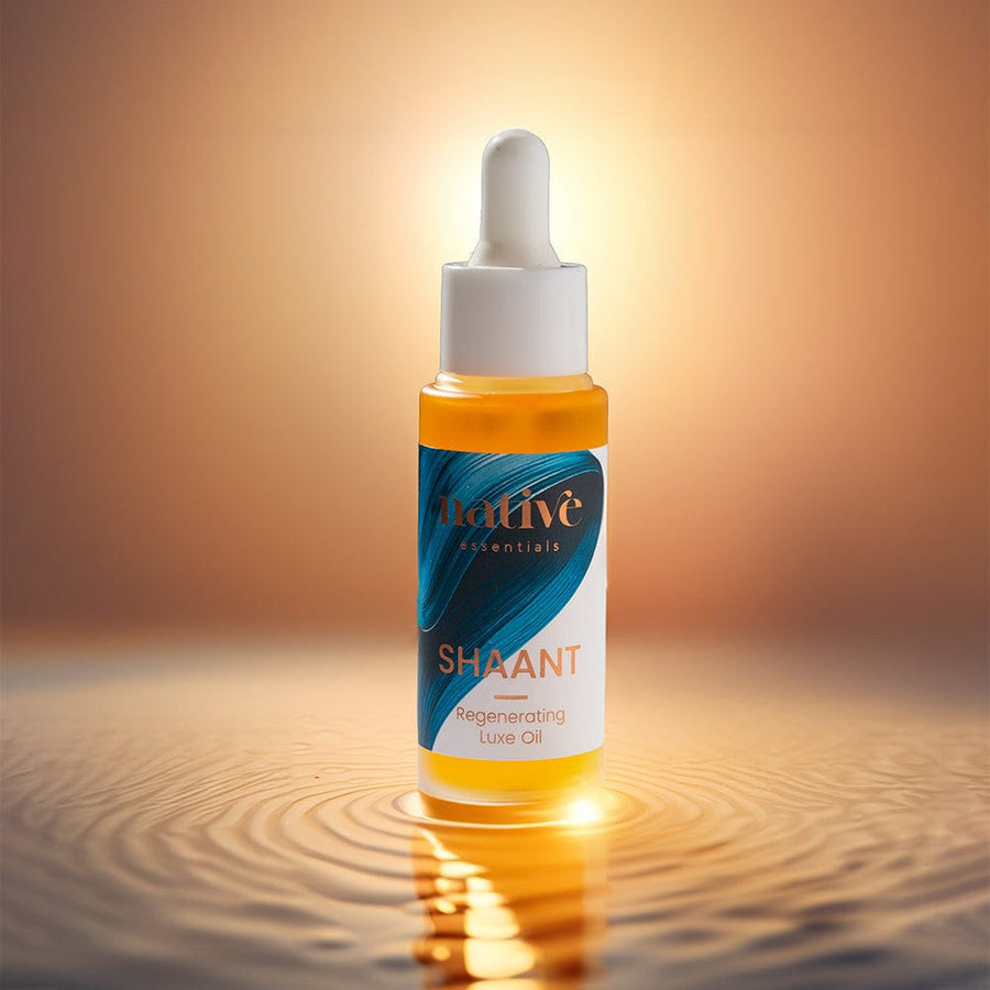 Native Essentials SHAANT • Repairing and Revitalising Face Oil Regenerating Luxe Oil